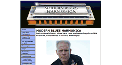Desktop Screenshot of modernbluesharmonica.com